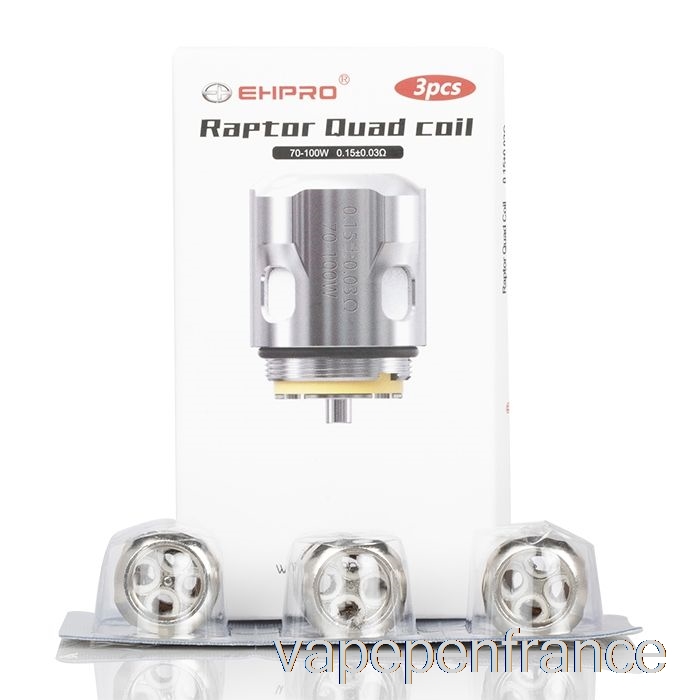 Ehpro Raptor Mesh Bobines De Remplacement Quad Vape Pen